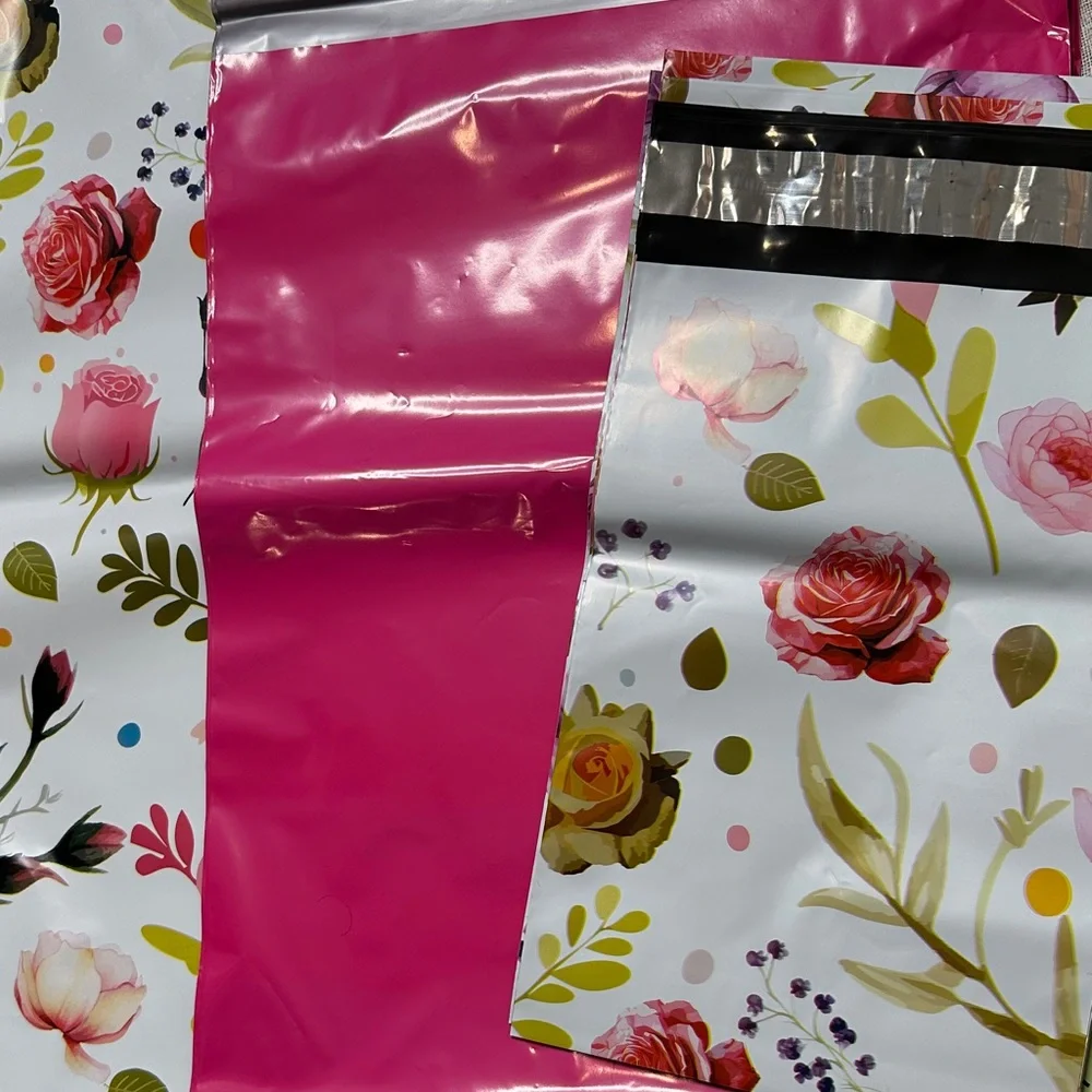 100 Items Poly Mailers & Bubble Pouch Shipping Supplies Assorted Sizes & Colors